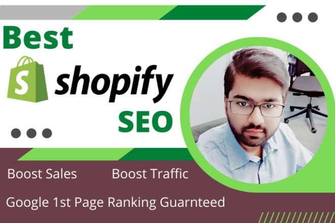 I will provide shopify SEO service for 1st page ranking on google