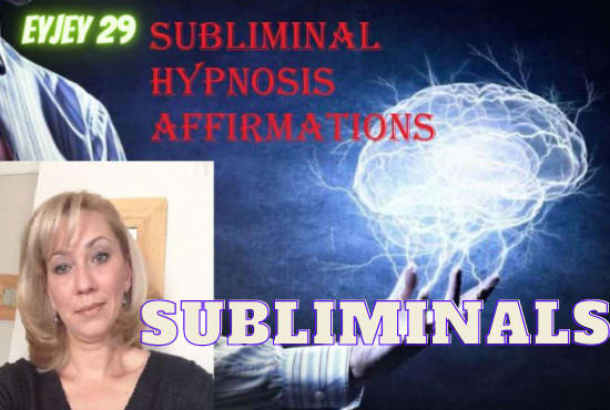 I will provide subliminal hypnosis affirmations