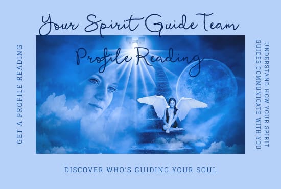 I will provide you with a spirit guide team profile reading