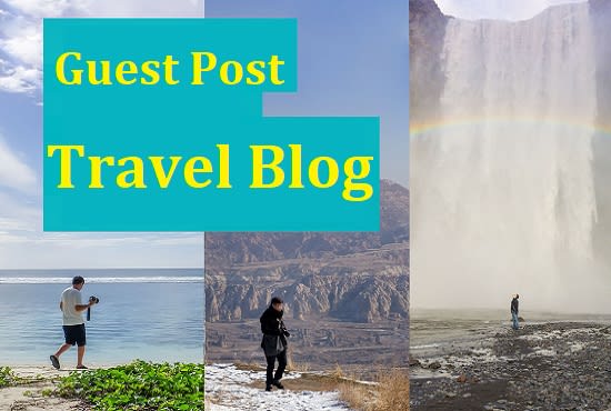 I will publish guest post on travel blog