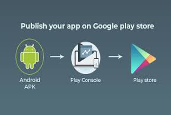 I will publish your android app on play console