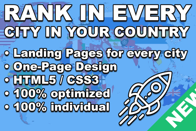 I will rank in every city to boost leads with mass page creator