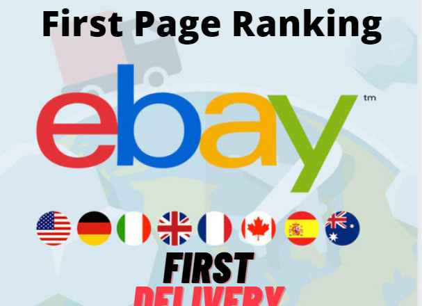 I will rank your ebay product keyword on the first page