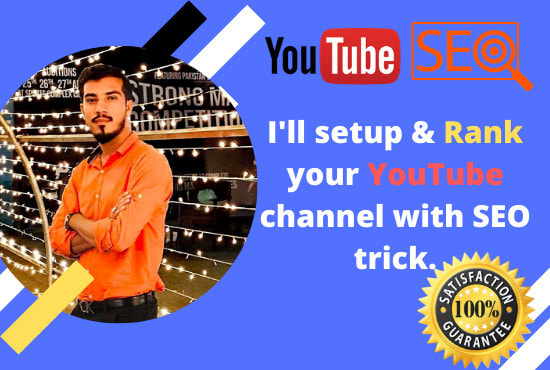I will rank your youtube channel with SEO tricks