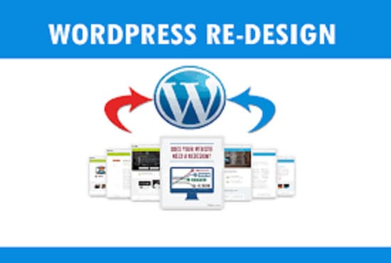 I will redesign and upgrade your wordpress website