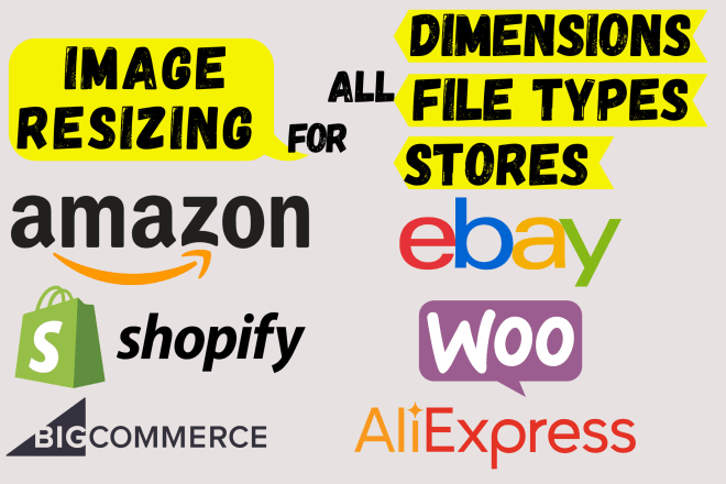 I will resize or convert tiff, PDF, png, jpg, jpeg, psd, for your online stores