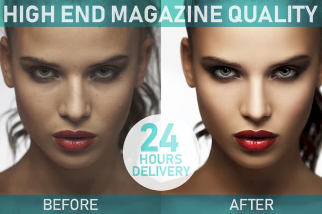 I will retouch high end fashion, beauty, product photography