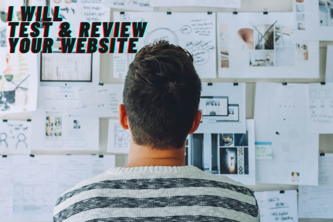 I will review your website, do usability testing, and give UX audit