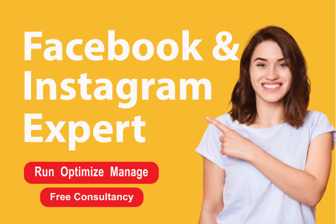 I will run facebook ads campaign instagram promotion fb advertising