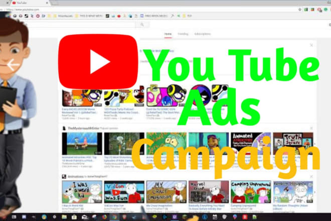 I will run you tube ads campaign for you