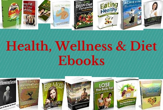 I will send you 15 ebooks about Diet, Health and Wellness