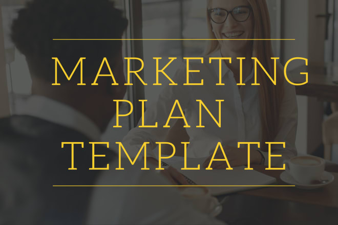 I will send you a marketing strategy DIY plan template