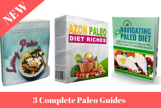 I will send you my top 3 selling paleo diet ebooks with resell rights