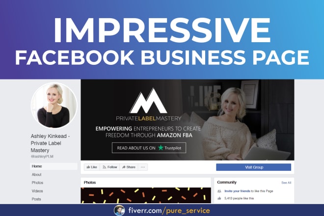 I will set up impressive facebook business page