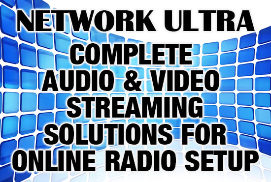 I will set up your online video audio radio station across all platforms
