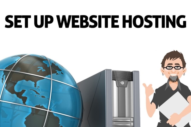 I will setup a domain and hosting for your website