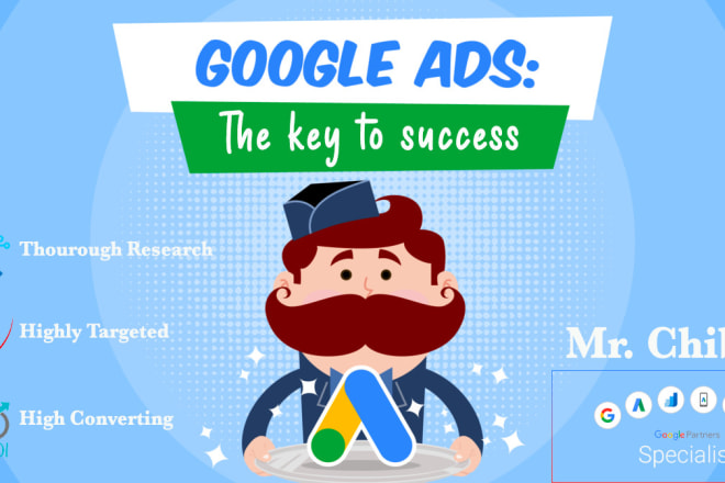 I will setup and manage your google ads PPC campaigns