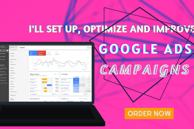 I will setup and mange your google ads PPC campaigns