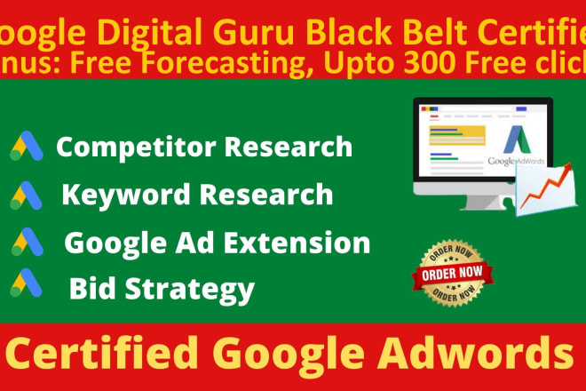 I will setup and optimize your google adwords account