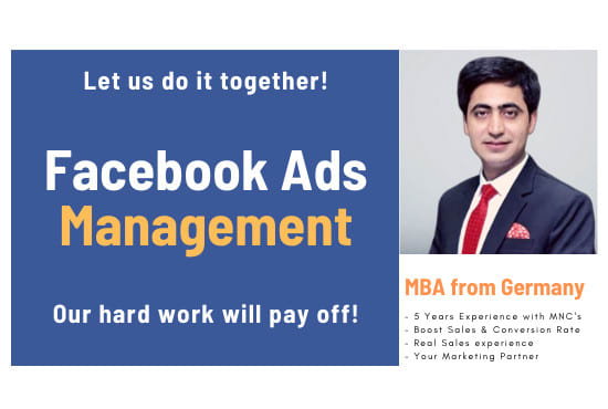 I will setup facebook ads campaign and will be your fb advertising specialist