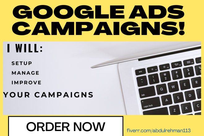 I will setup google adwords account and manage pay per click campaign