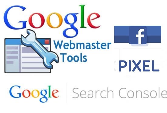 I will setup google search console, webmaster, analytics, tag manager