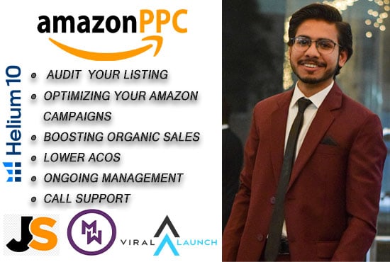I will setup optimize and manage your amazon ppc campaigns