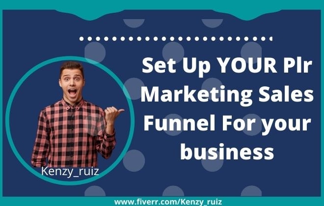 I will setup plr marketing sales funnel, for your plr products