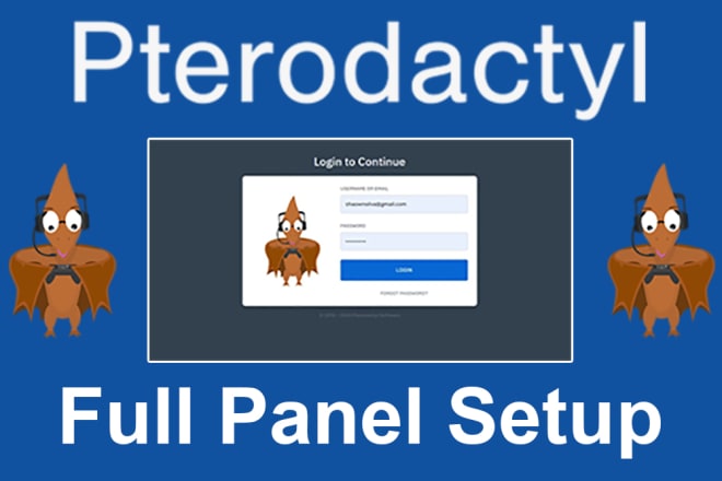 I will setup pterodactyl gaming panel on your vps