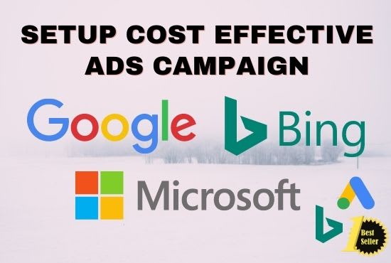 I will setup your cost effective bing or google ads campaign