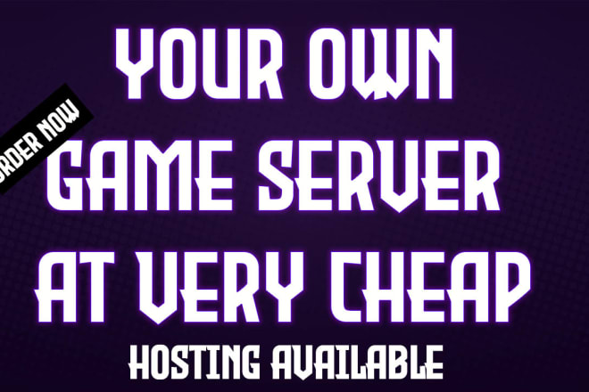 I will setup,manage your any game server, hosting available