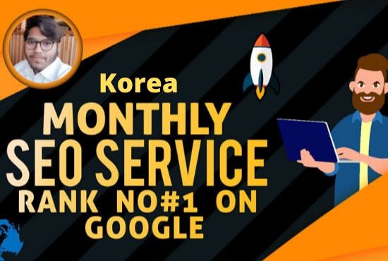 I will skyrocket your website by monthly local seo service in korea