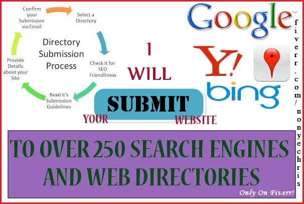I will submit your url to over 500 search engines and web directories