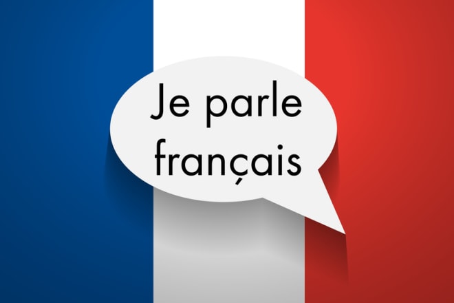 I will teach you french, online courses