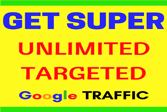 I will teach you how to drive unlimited targeted google traffic