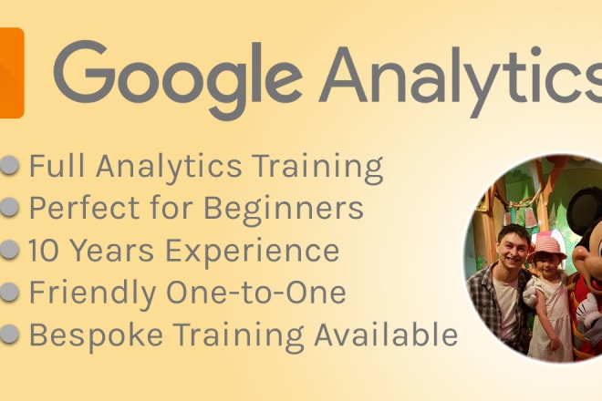 I will teach you how to get started with google analytics