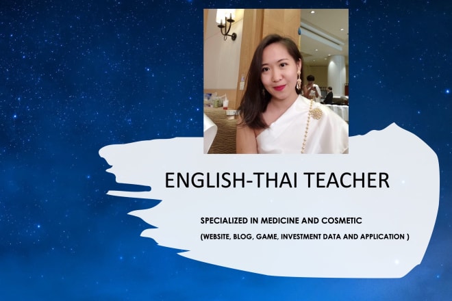 I will teach you thai online to sound like a native