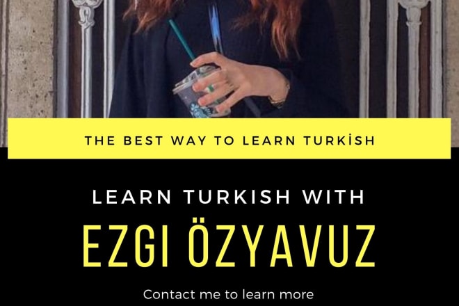 I will teach you turkish online