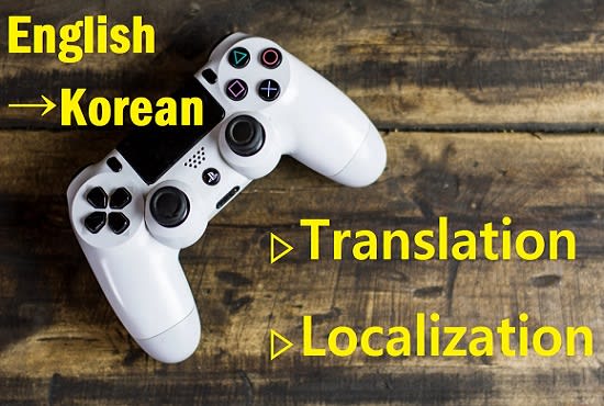 I will translate and localize your game content into korean
