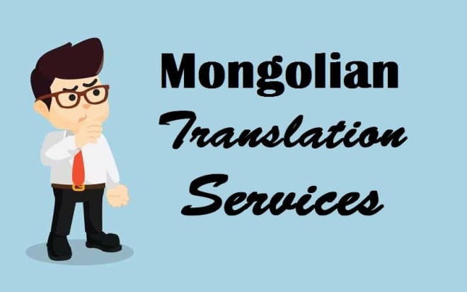 I will translate english to mongolian