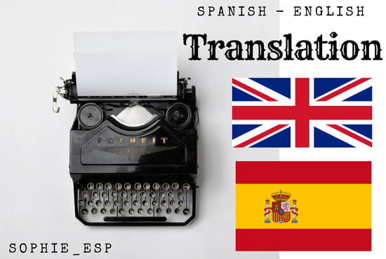 I will translate spanish to english and vice versa