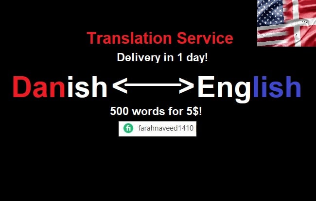 I will translate your content from english to danish