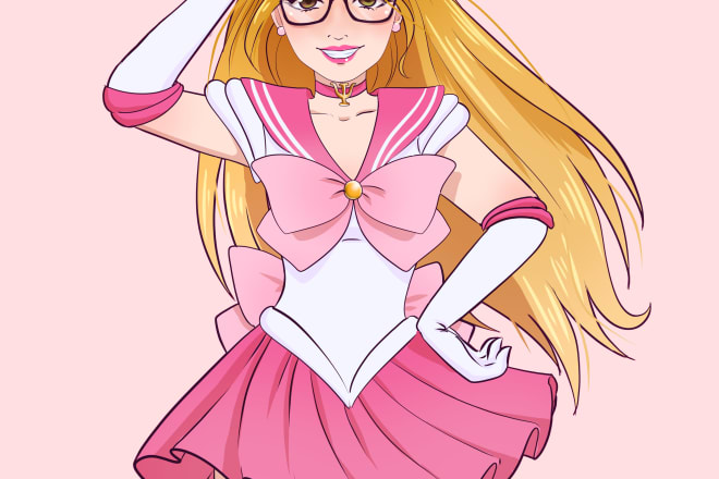 I will turn you into a sailor moon character
