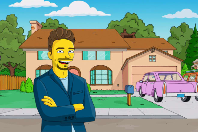 I will turn you into a simpson character style portrait