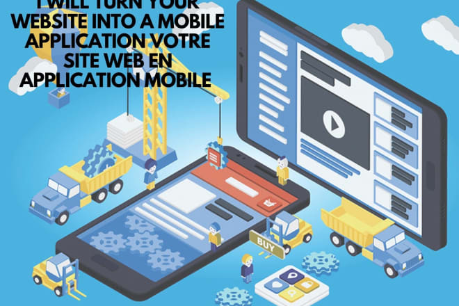 I will turn your website into a downloadable android application