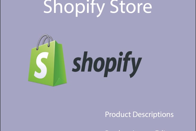 I will upload products to your shopify store for you