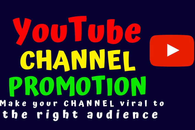 I will viral youtube promotion to grow your channel