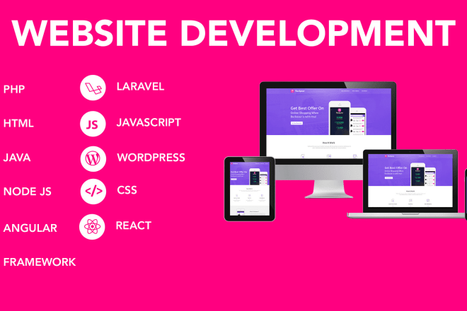 I will website development web design ecommerce wordpess developer