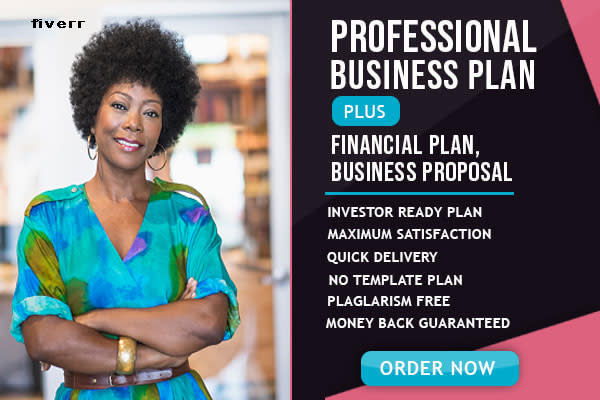 I will write a complete, prefect five years business plan