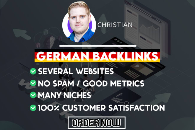 I will write a german article and post it on my website for a german backlink
